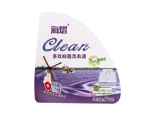 洗衣液瓶贴标签纸