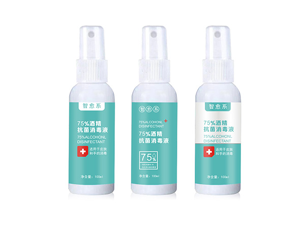 消毒水机贴铜版标签纸